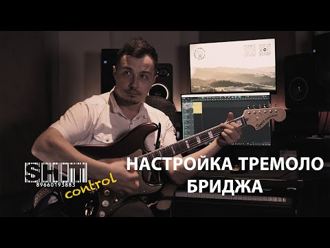Видео: SHIT ControL | Настройка тремоло бриджа | Студия Звукозаписи 38 🎧