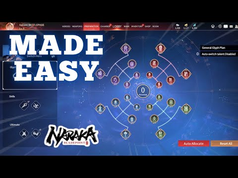 Видео: Новые глифы талантов уже здесь, и они потрясающие! | Naraka: Bladepoint