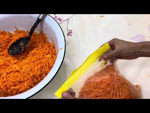 Видео: Заморозка овощей на зиму-Көк өністерді қысқа сақтау