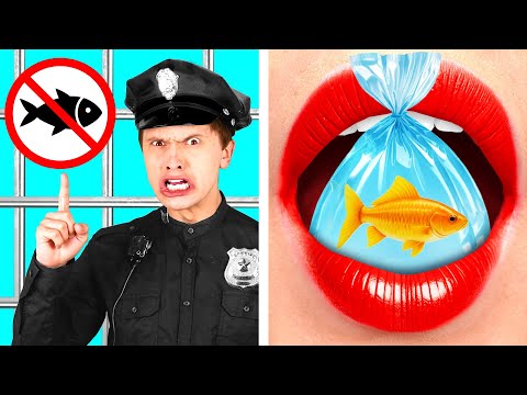 Видео: Как Пронести Животных в Тюрьму | Смешные Челленджи от TeenChallenge