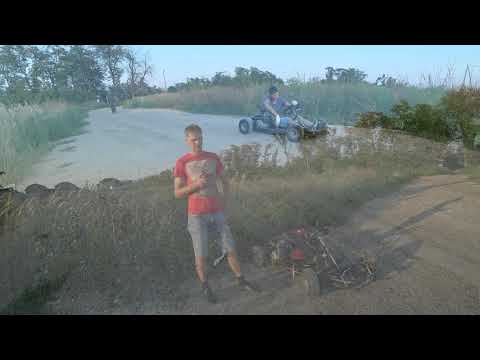 Видео: Картинг с мотором от ЧЗ 516/валит очень круто/ 125 кубов