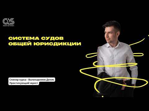 Видео: Судебная система судов общей юрисдикции | Денис Валикарамов | OLS