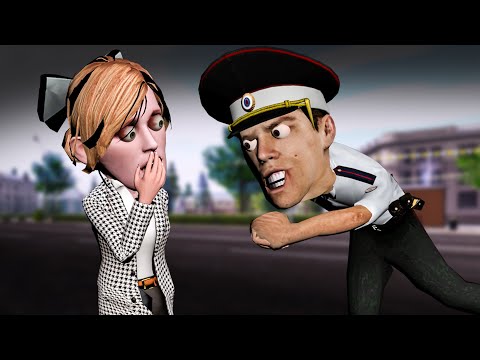 Видео: Я ЗЛОЙ ДПСник - Газую На Женщин На AMAZING RP AZURE