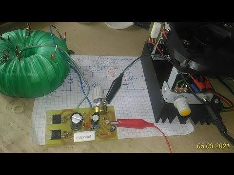 Видео: Для начинающих.Простой БП  с защитой от КЗ на простых деталях.