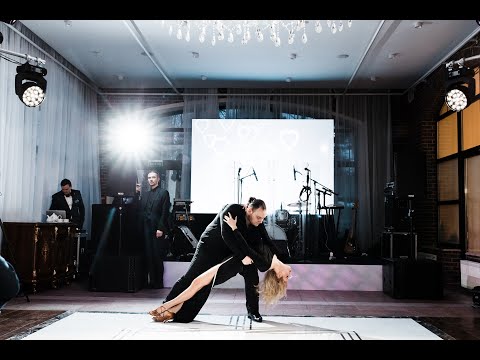 Видео: Свадебный танец танго! Красивая постановка первого танца молодых! Свадебное танго.