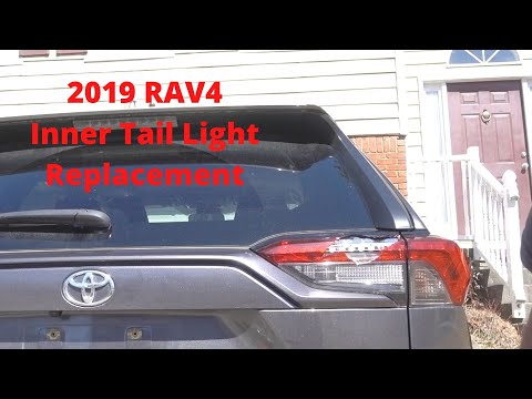 Видео: Как заменить внутренний задний фонарь (RAV4 2019-2021)