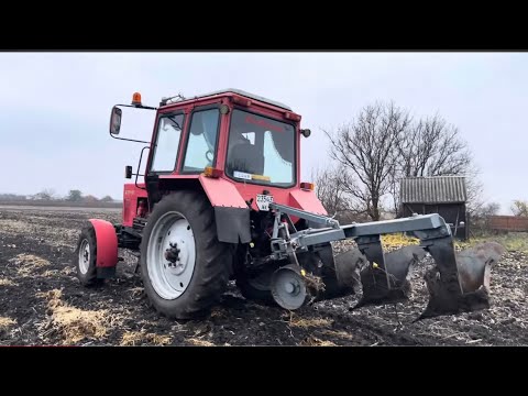 Видео: Осіння оранка🚜 Все йшло добре, доки не зламався плуг!🙀