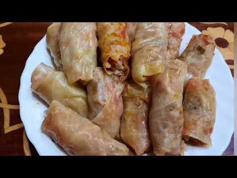 Видео: Армянская толма. Голубцы с капустой./Տոլմա կաղամբով։