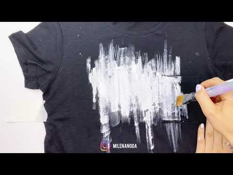 Видео: Мастер класс по черной футболке