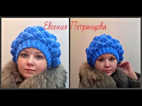Видео: Берет крючком