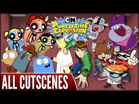 Видео: CN Punch Time Explosion XL (PS3) — все сцены