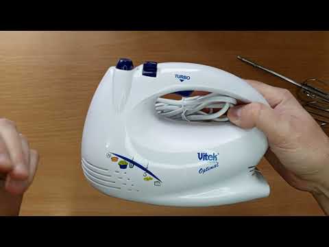 Видео: Міксер VITEK VT-1405 200Вт