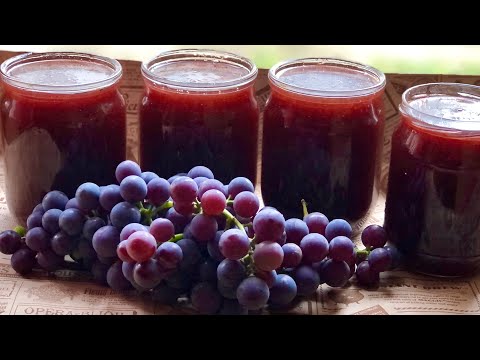 Видео: ВИНОГРАДНЕ ЖЕЛЕ на зиму🍇