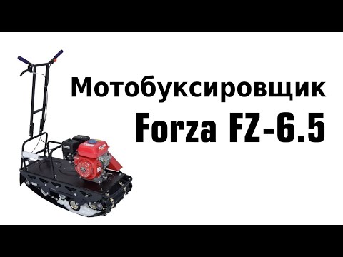 Видео: Мотобуксировщик Forza FZ6.5