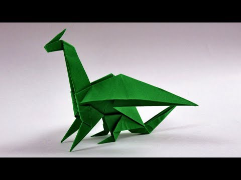 Видео: Как сделать бумажного дракона - оригами  Дракон