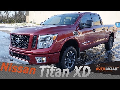 Видео: 2016 Nissan Titan XD Cummins Diesel видео. Тест драйв Ниссан Титан Дизель 2016 на Русском. Авто США.