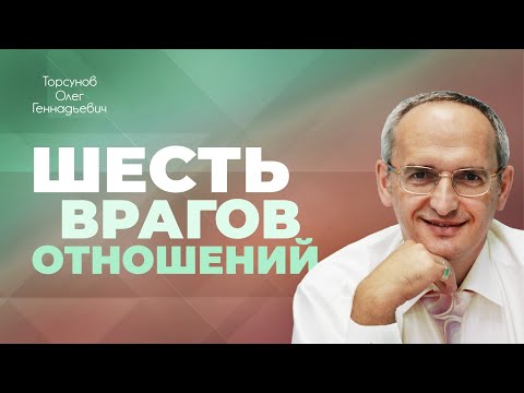 Видео: Шесть врагов человека, которые разрушают отношения (Торсунов О. Г.)