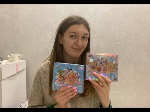Видео: Распаковка карточек Винкс,много злыдней :)