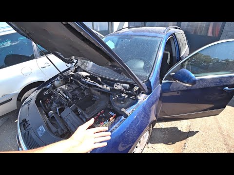 Видео: Volkswagen Passat B6 2009 дизель не заводится