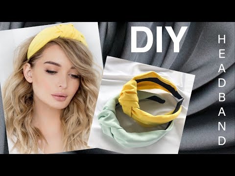 Видео: #МК - Ободок с узлом | #Tutorial - knot headband