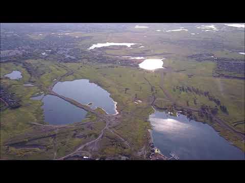 Видео: Копейск.карьеры.отвалы.затопленные шахты.с высоты.Южный Урал.дрон DJI Mavic Pro