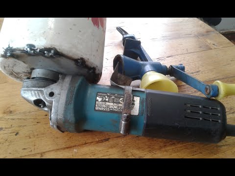 Видео: Кофемолка из болгарки.Крутая мельница.Mini mill on hands.Сахаромолка.