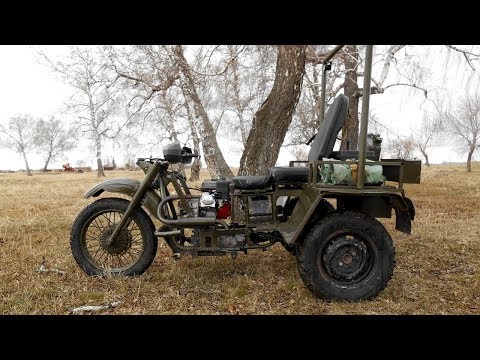 Видео: Почти вездеход 2! Доработка трицикла с китайским двигателем