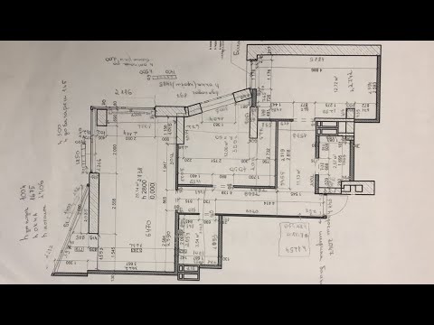 Видео: ДИ ArchiCAD - 01 Обмер стены, колонны