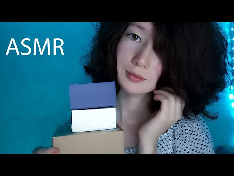 Видео: АСМР щщщ 🤫 таппинг по коробочкам + скретчинг для сна 😴 | ASMR sch-sch 🤫 tapping on boxes for sleep 😴