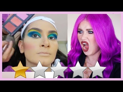 Видео: РЕАКЦИЯ НА УЖАСНЫЙ МАКИЯЖ I ЗА чтооооо???