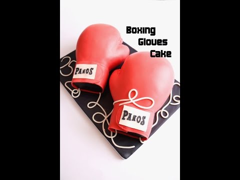 Видео: Boxhandschuh-Torte / Boxing Gloves Cake / Торт "Боксерские перчатки"