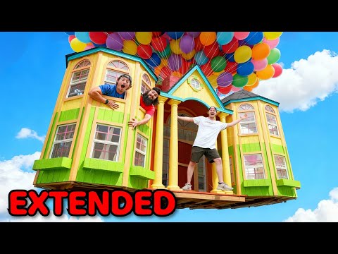 Видео: Сколько воздушных шаров нужно, чтобы мой дом взлетел? - РАСШИРЕННАЯ ВЕРСИЯ
