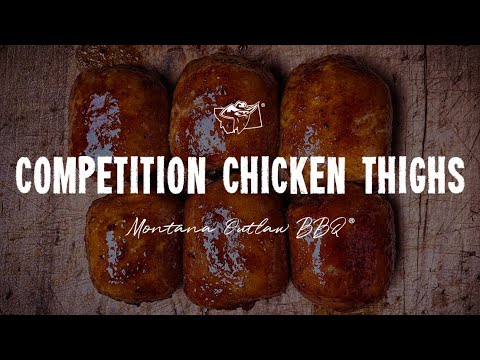 Видео: Курица по-конкурсному | Montana Outlaw BBQ