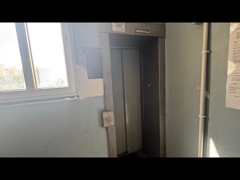 Видео: Киевский лифт OTIS 2003 г. в. V=1 м/с Q=240 кг @ Ул. Сурганова, 38