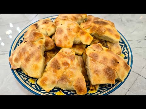 Видео: Олот Самса Самая Сочная Узбекская Самса с Мясом и Овощами!