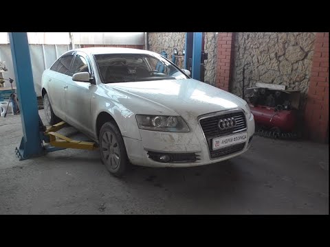 Видео: Замена переднего правого подшипника ступицы на АУДИ А6 2008 AUDI A6 2,0 BPJ