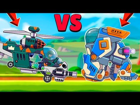 Видео: ВЕРТОЛЕТ СТАЛКЕР VS ТАНК КОНГ! КАКОЙ ТАНК СИЛЬНЕЕ? Танки Hills of Steel