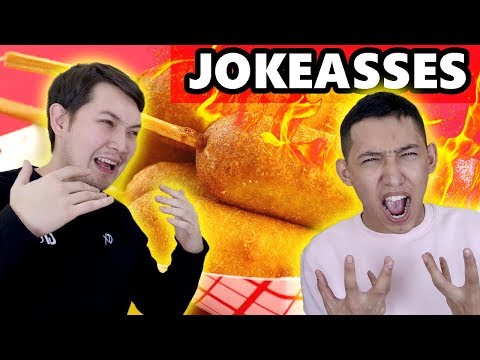 Видео: ЗЫҢ! ДӘМДІ КОРН-ДОГ 😋 ҚОНАҚТА JOKEASSES БЕКСҰЛТАН