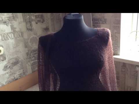 Видео: Свитер из мохера без швов.