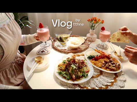 Видео: Корейская домохозяйка 💜 Два блюда с карри! Счастливая еда с мужем, покупка пряжи для вязания крючком