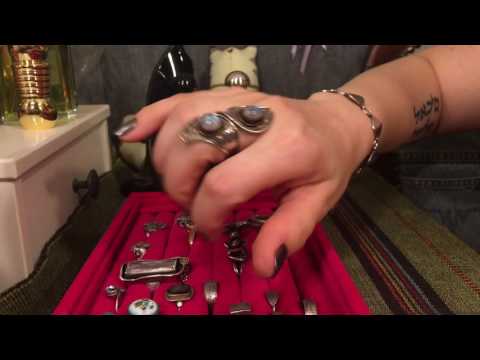 Видео: ASMR/АСМР/Рассматриваем кольца/
