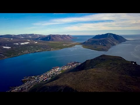 Видео: Провидения Чукотка часть 3 аэросъёмка