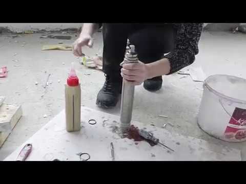 Видео: Замена ремкомплекта на Graco Mark V часть 3. Заключительная. Graco repair kit. Part 3.