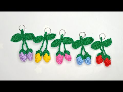 Видео: 🌺Супер идея  !!!🌺 Вязаный БРЕЛОК - БУТОН РОЗЫ крючком за 35 мин 🌺Подробный мастер класс