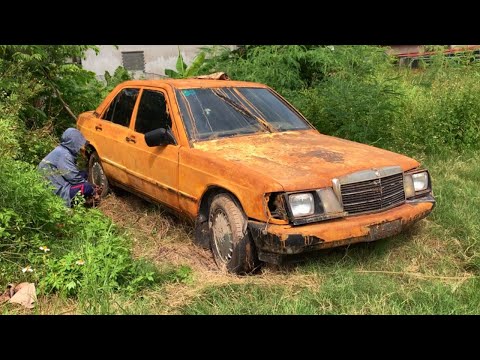 Видео: Старый Mercedes воскрес за 30 дней // Реставрация одного классического Mercedes