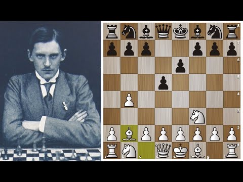 Видео: Александр Алехин играет дебют Сокольского и разрывает соперника в 22 хода! Шахматы.