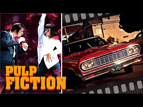 Видео: Автомобили в фильме "Криминальное чтиво" (Pulp Fiction) 1994