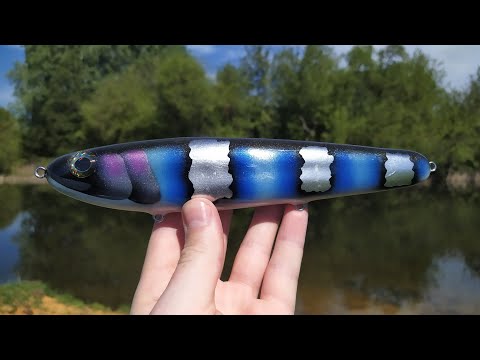 Видео: Приманки на щуку моего производства. Джеркбейты типа глайдер.