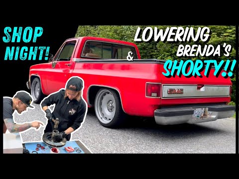 Видео: НОЧЬ МАГАЗИНОВ!! Занижение подвески Chevrolet Short Box 1981 года — переворот оси, C-образный паз...