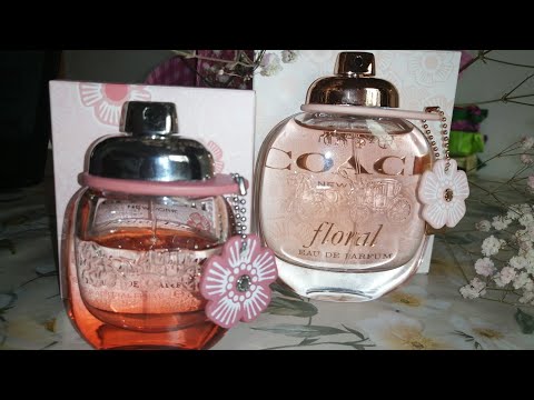 Видео: Мои ароматы COACH floral🥰Сама женственность и нежность❤️🌸#perfume #shorts #coach